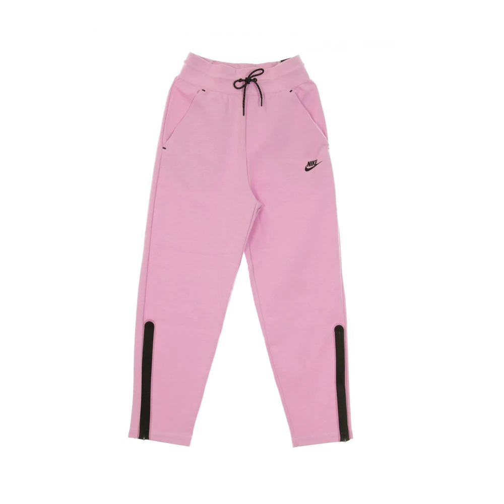 Nike Lättviktssport Tech Fleece Träningsbyxor Pink, Dam