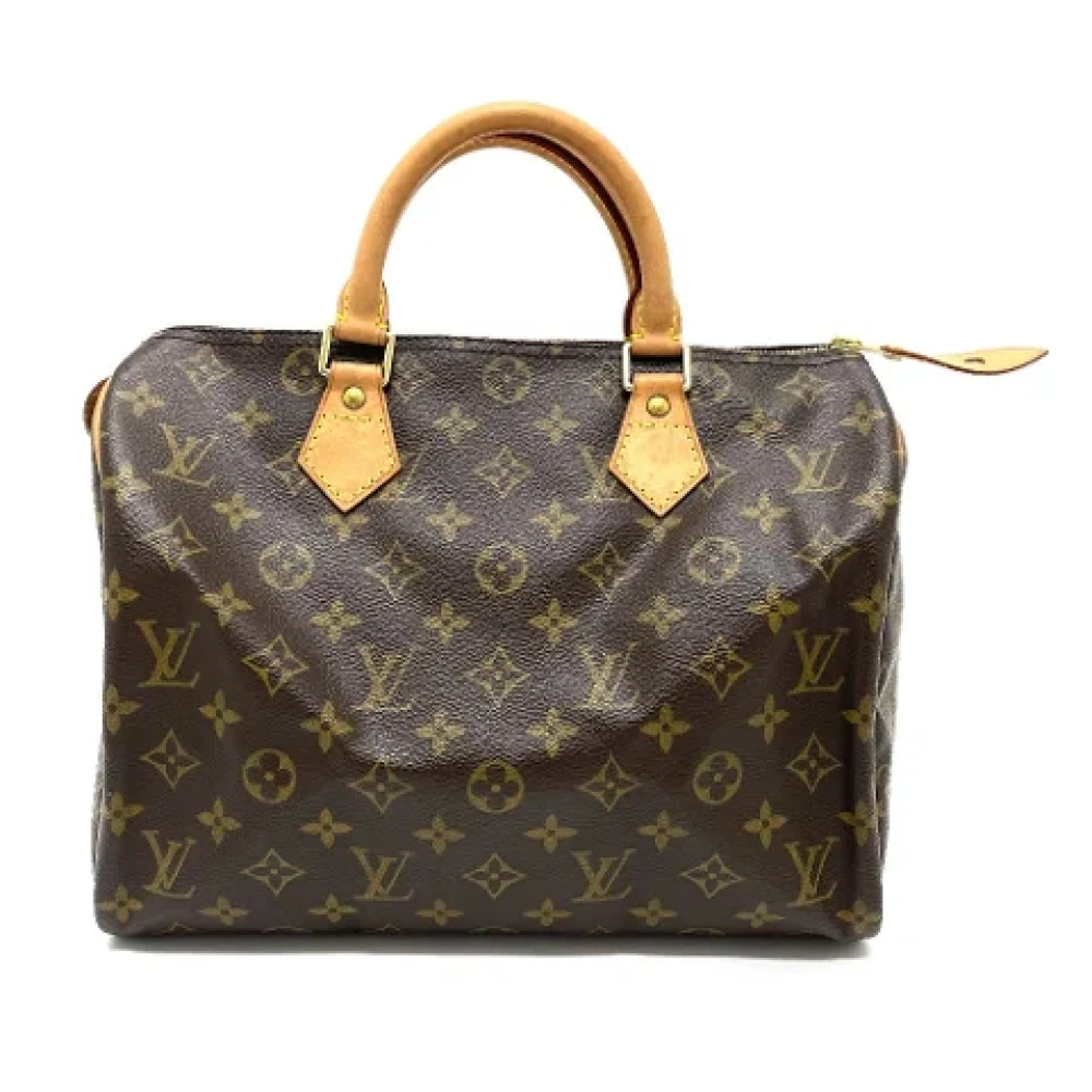 Louis Vuitton Vintage Pre-owned Cotton louis-vuitton-bags Brown Dames