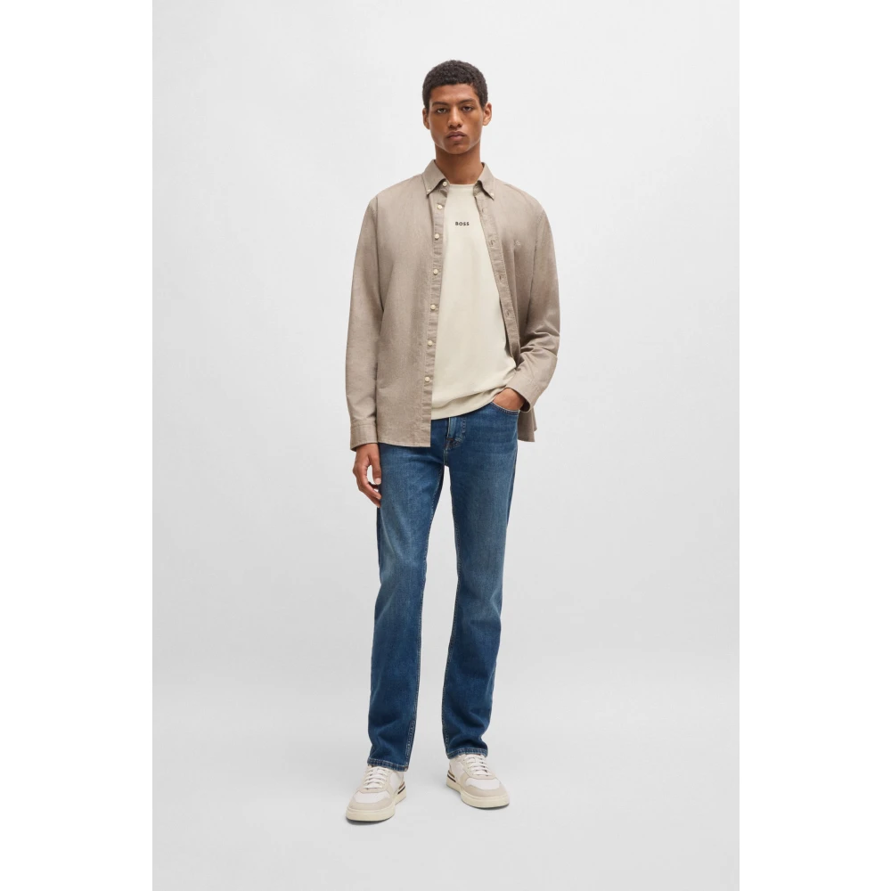 Hugo Boss Delaware Jean Slim blauw Blue Heren