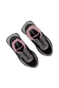 baskets-en-cuir-noir-et-argent