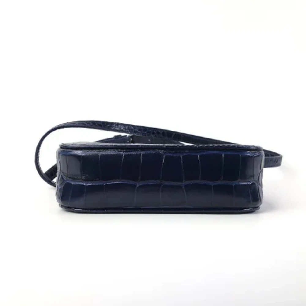 Balenciaga Vintage Pre-owned Leather handbags Blue Dames