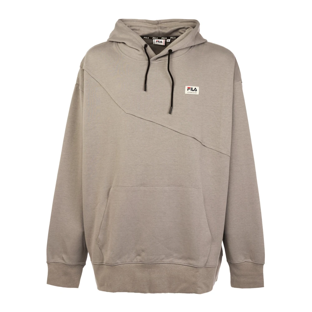 Fila Hoodie voor mannen grijs outlet prijs Gray Heren