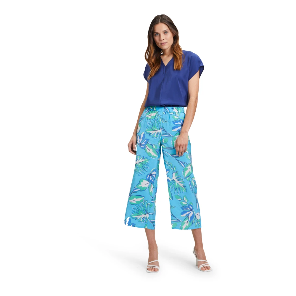 Betty Barclay Trousers Blue Dames