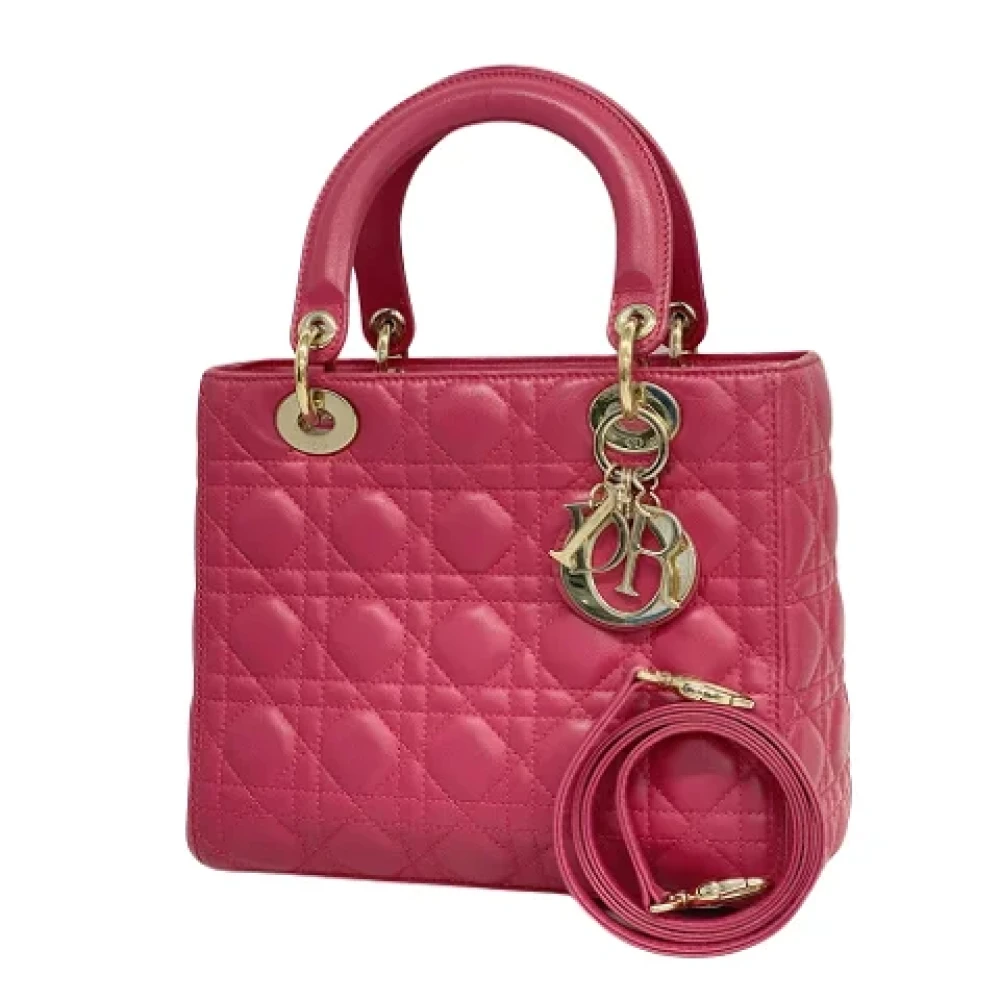 Dior discount tas roze