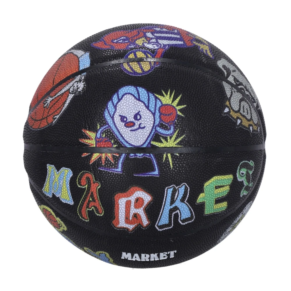 Market Varsity Overload Basketbal met All-Over Logo Multicolor Unisex
