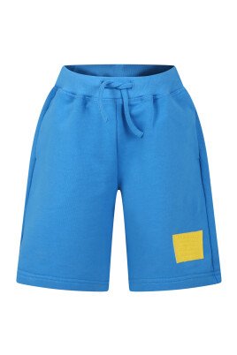 shorts-de-sport-en-coton-bleu-clair