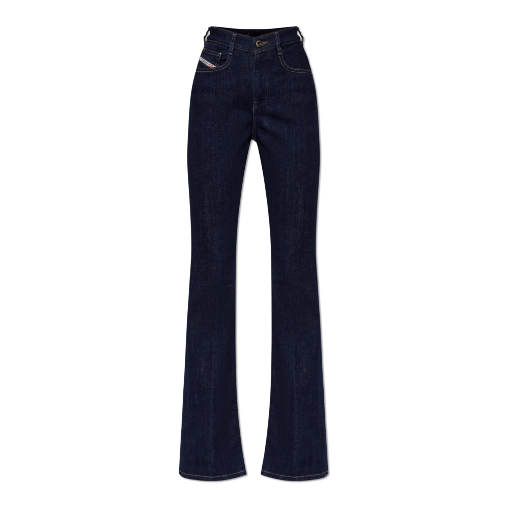 Diesel Vrouw Blauw Jeans Dames, W27 L32, Katoen, 1973 D-Partt Jeans