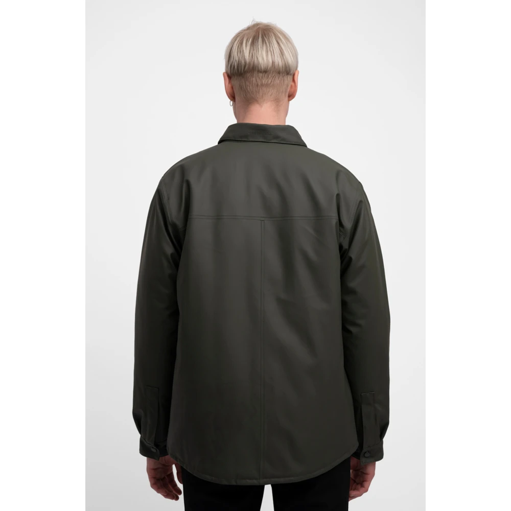Stutterheim Waterdichte Winter Overshirt Jas Green Heren
