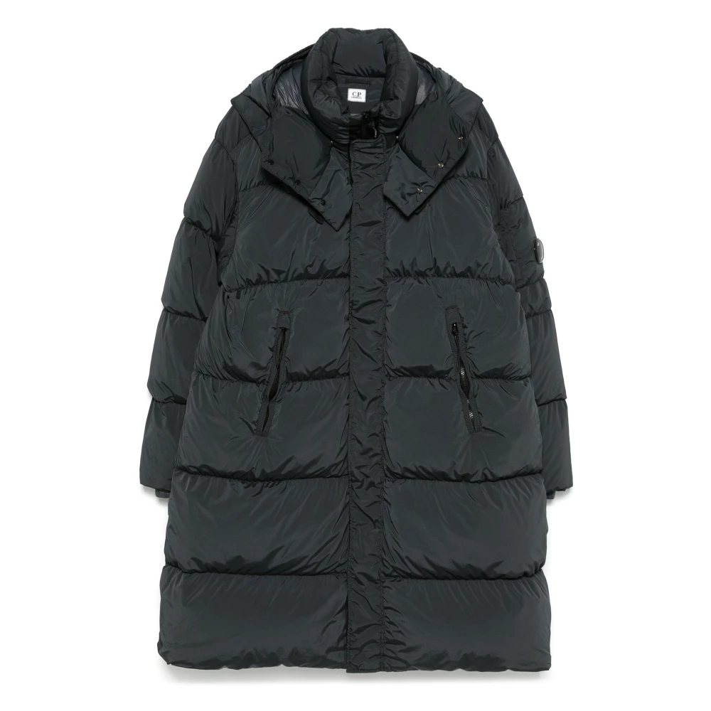 C.P. Company Zwarte Jassen voor Stijlvolle Outfits Black Heren