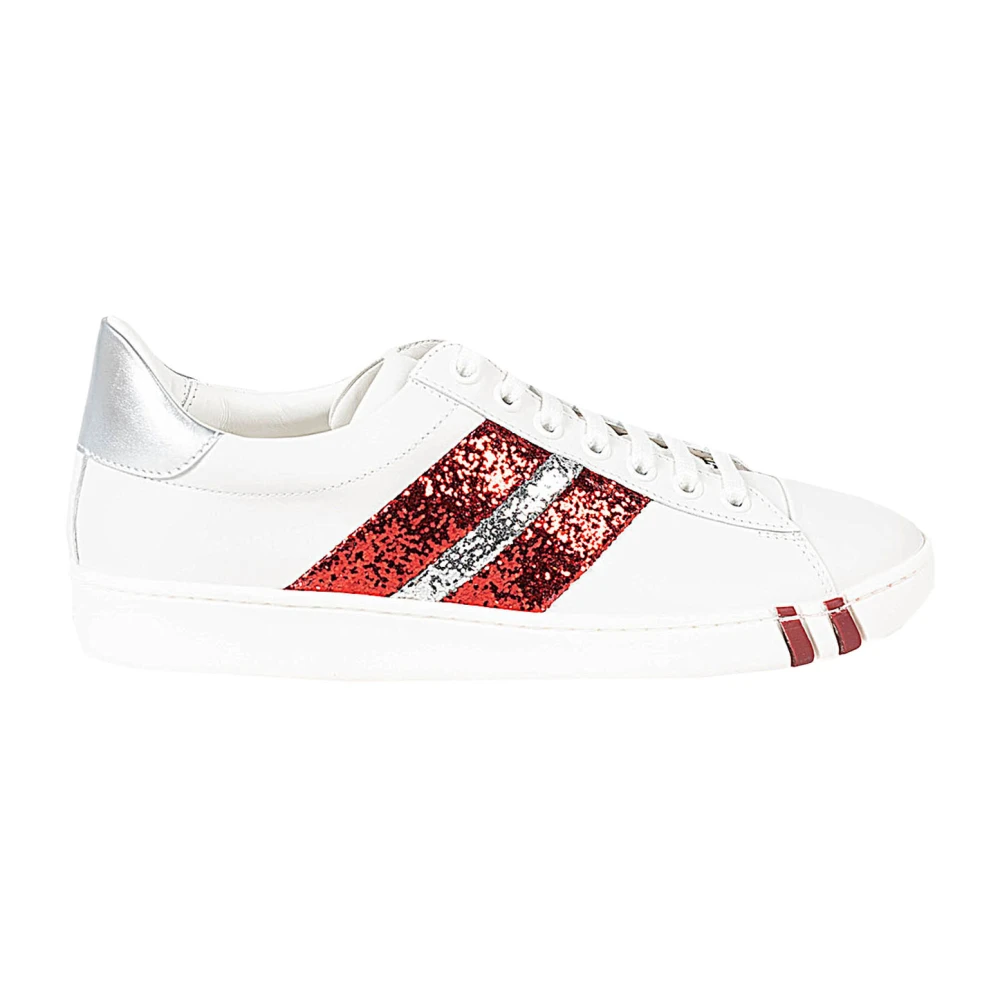 Bally Stiliga Sneakers med Bekväma Snören White, Dam