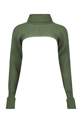 green-khaki-crop-sweater