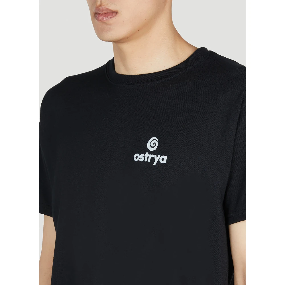 Ostrya Equi Logo T-shirt Black Heren