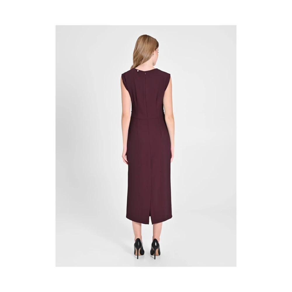 RINASCIMENTO Elegante Jurk Collectie Herfst Winter Purple Dames