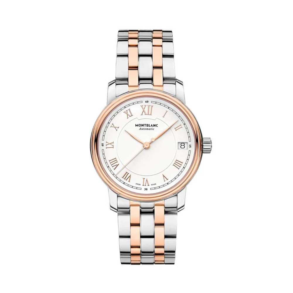 Montblanc Gray Watches, Female, One Size, Tradition Automatic Date Watch