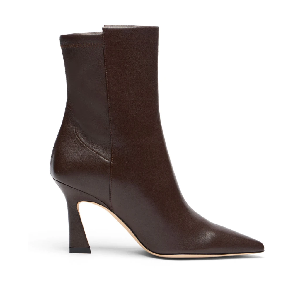 Stuart Weitzman Women's Brown Heeled Boots, 6 Uk, 5050 Vinnie Bootie 85