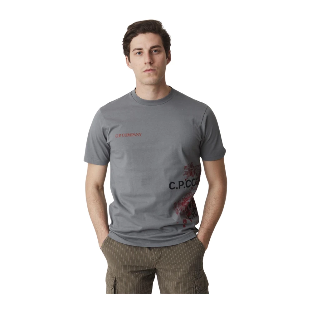 C.P. Company Klassiek T-Shirt Gray Heren