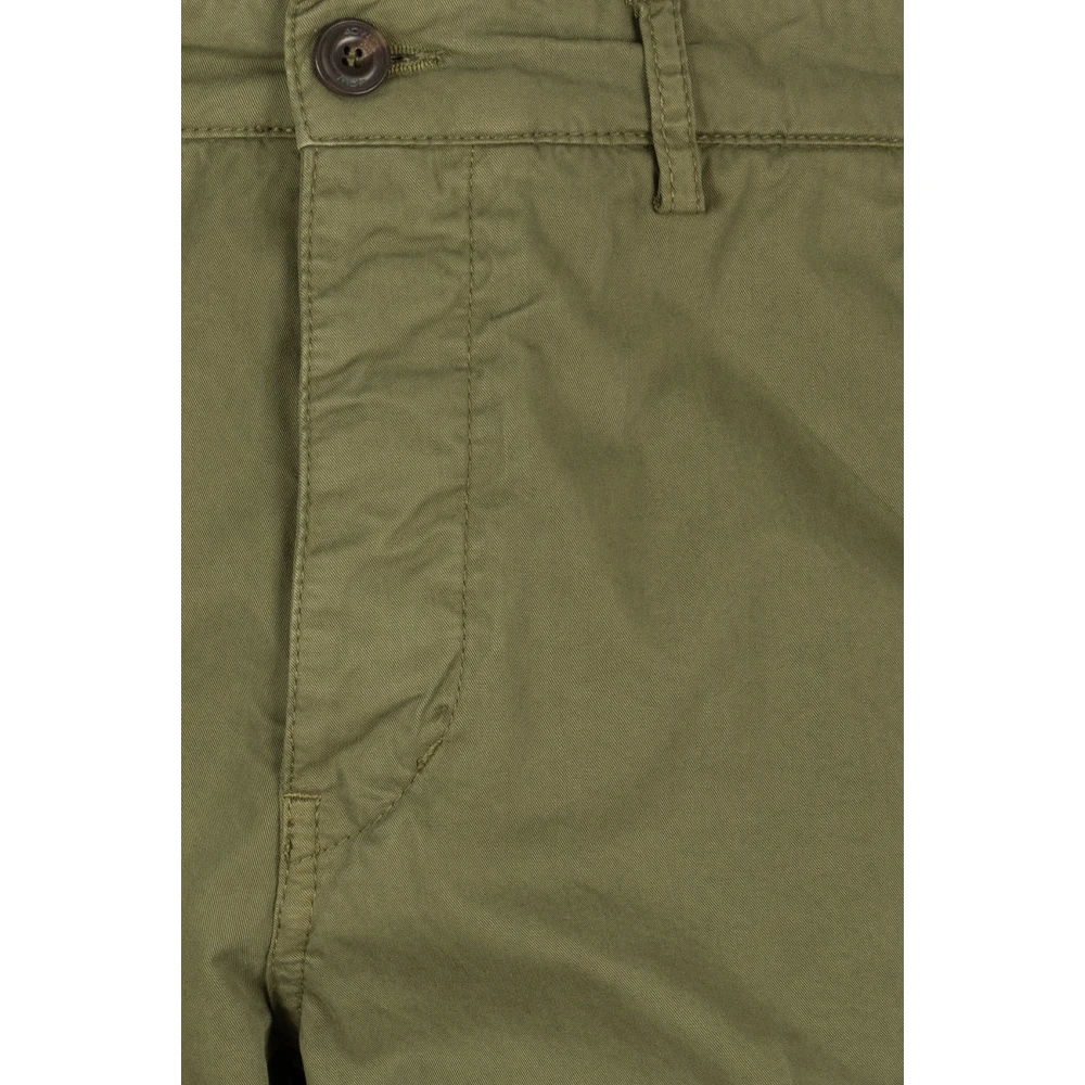 40Weft Groene Cargo Bermuda Shorts Green Heren