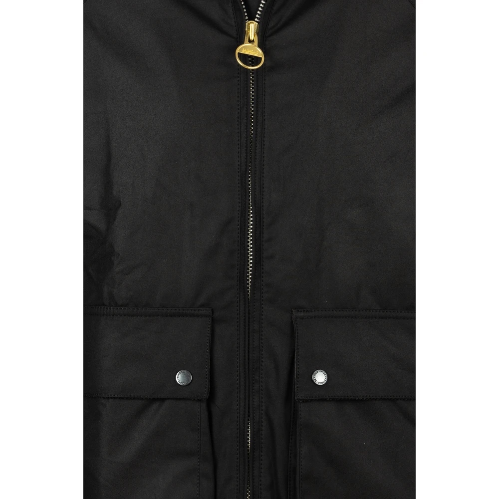 Barbour Zwarte Craggan Wax Jas Black Heren