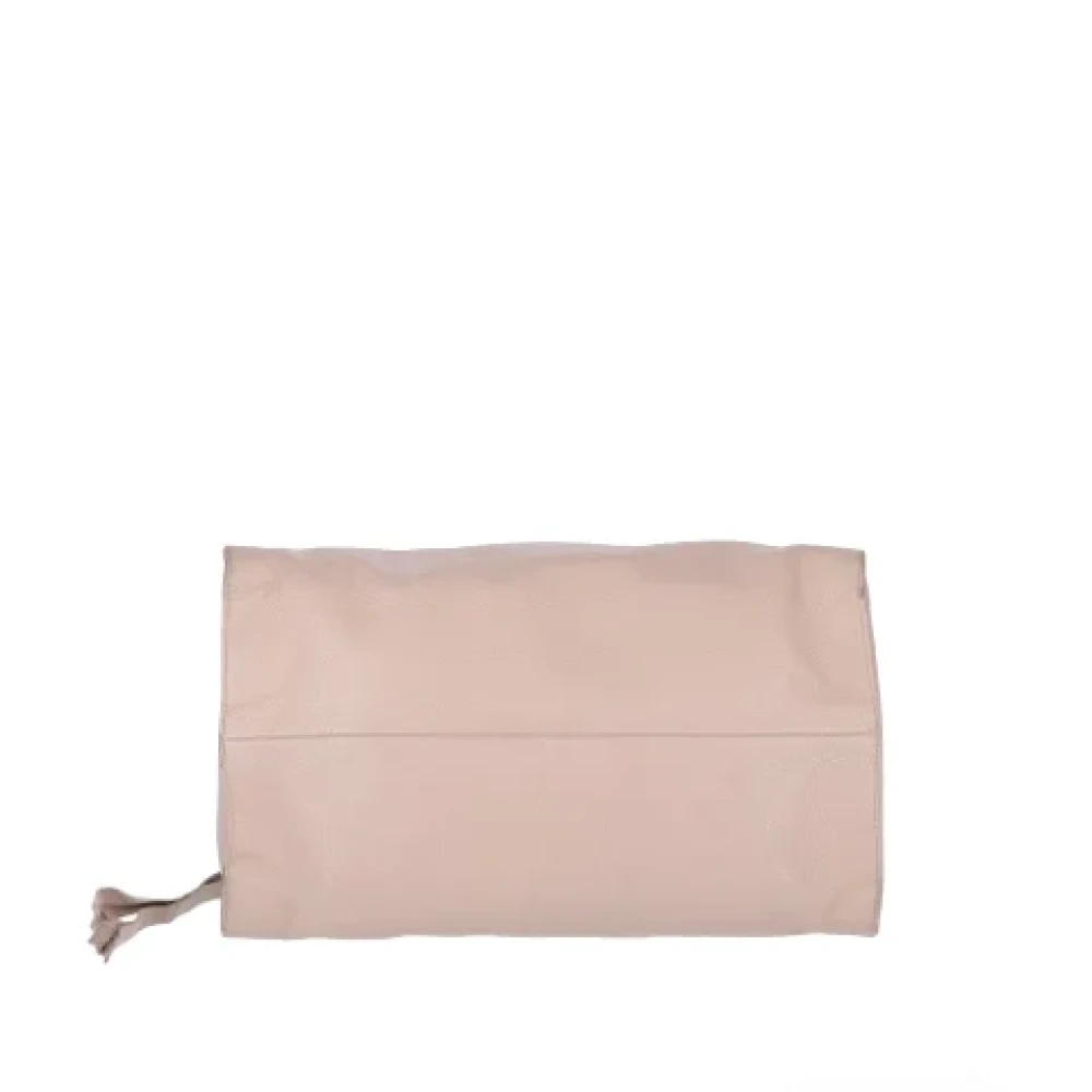 Chloé Pre-owned Leather handbags Beige Dames