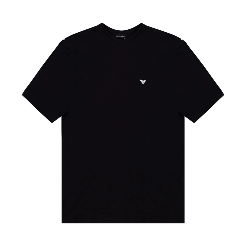 Emporio Armani Logo T-Shirt Black, Herr