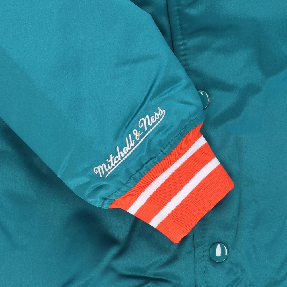 Mitchell & Ness NFL Miami Dolphins Bomberjack Blue Heren
