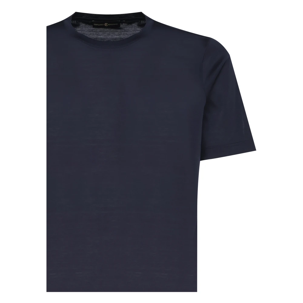 Giuliano Galiano T-Shirts Blue Heren