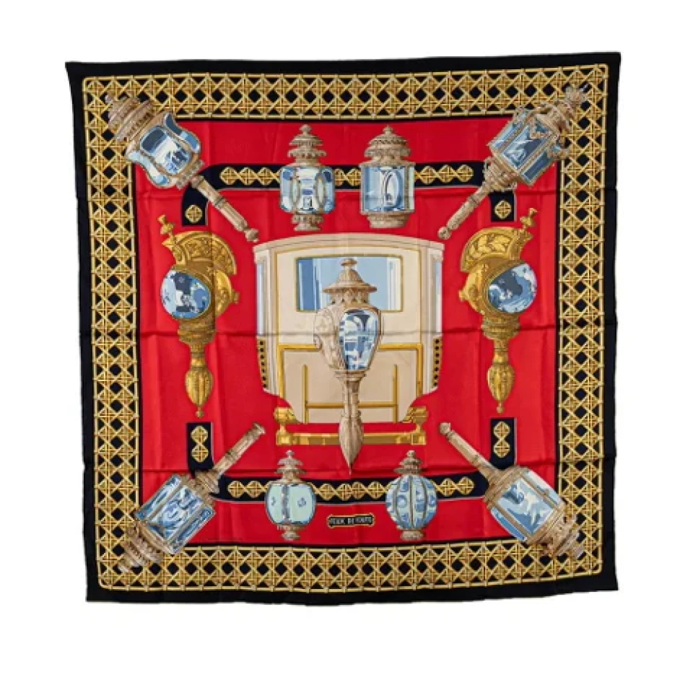 Pre-owned > Pre-owned Accessories > Pre-owned Scarves - - Hermès Vintage - Modalova