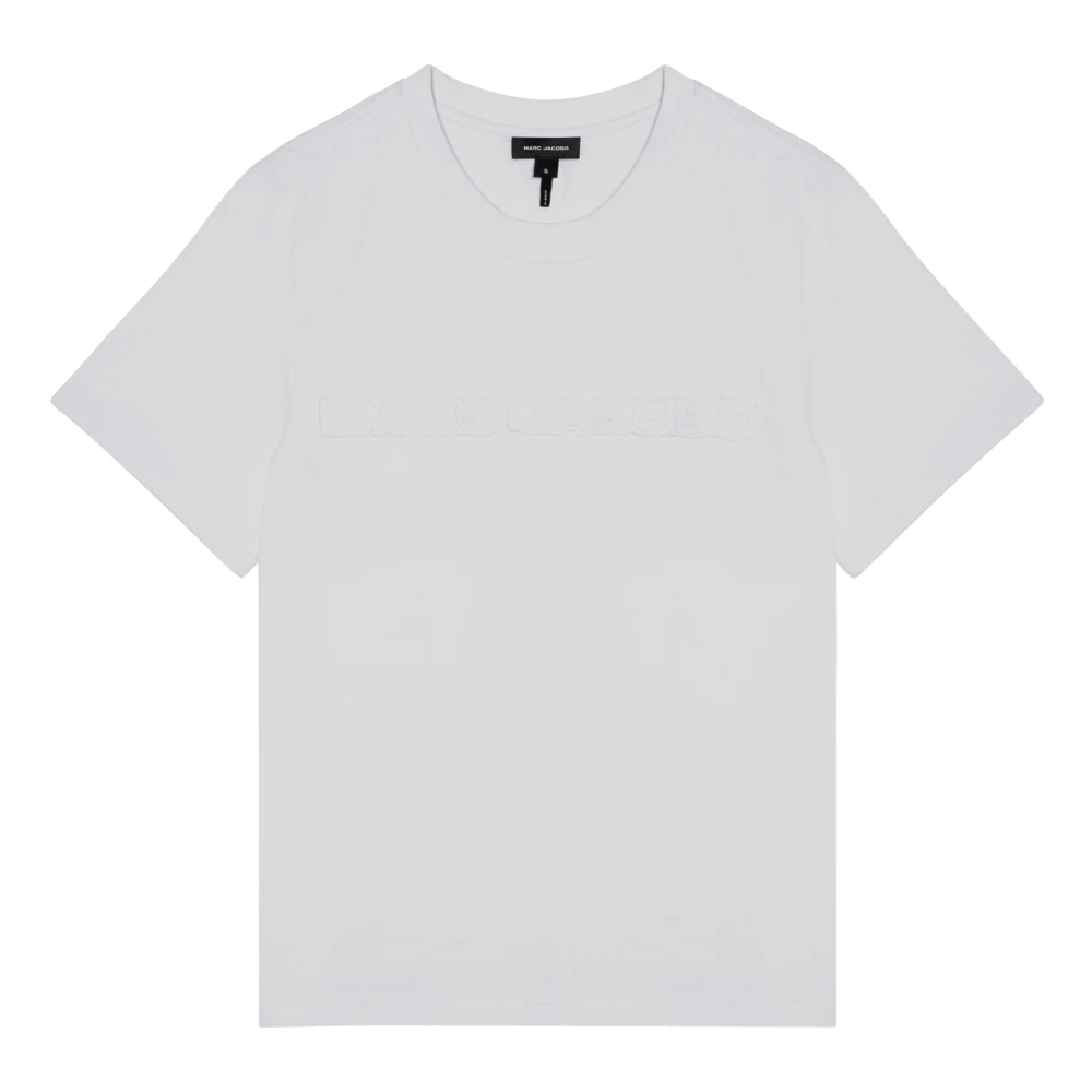 Marc Jacobs Korte mouwen ronde hals T-shirt White Dames