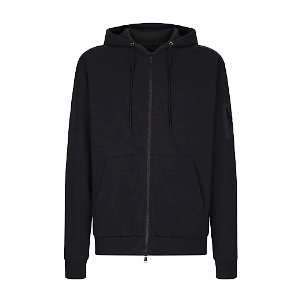 Add Hoodie met rits Blue Heren