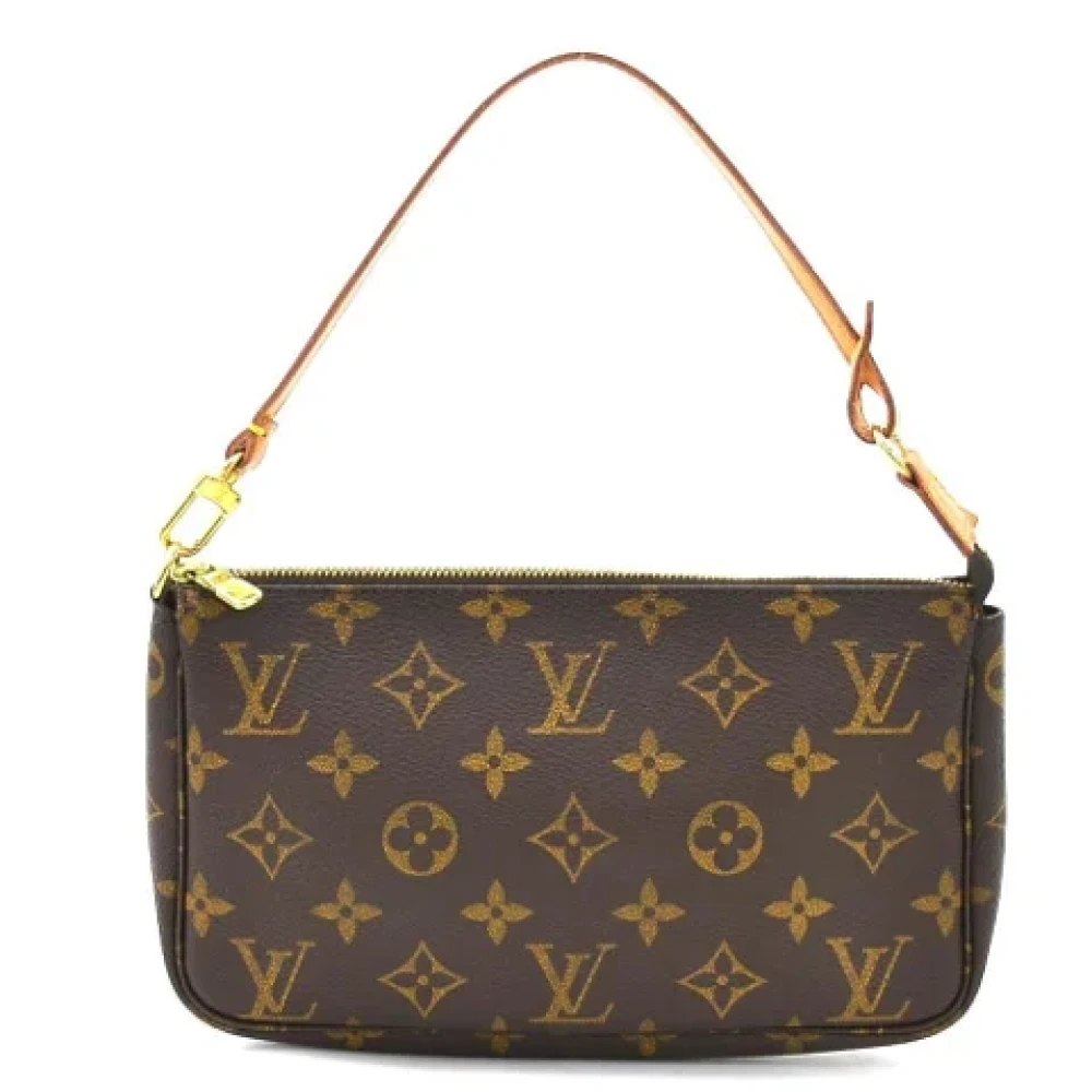 Louis Vuitton Vintage Pre-owned Canvas louis-vuitton-bags Brown Dames