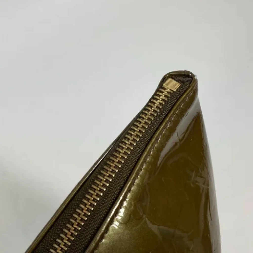 Louis Vuitton Vintage Pre-owned Cotton louis-vuitton-bags Green Dames