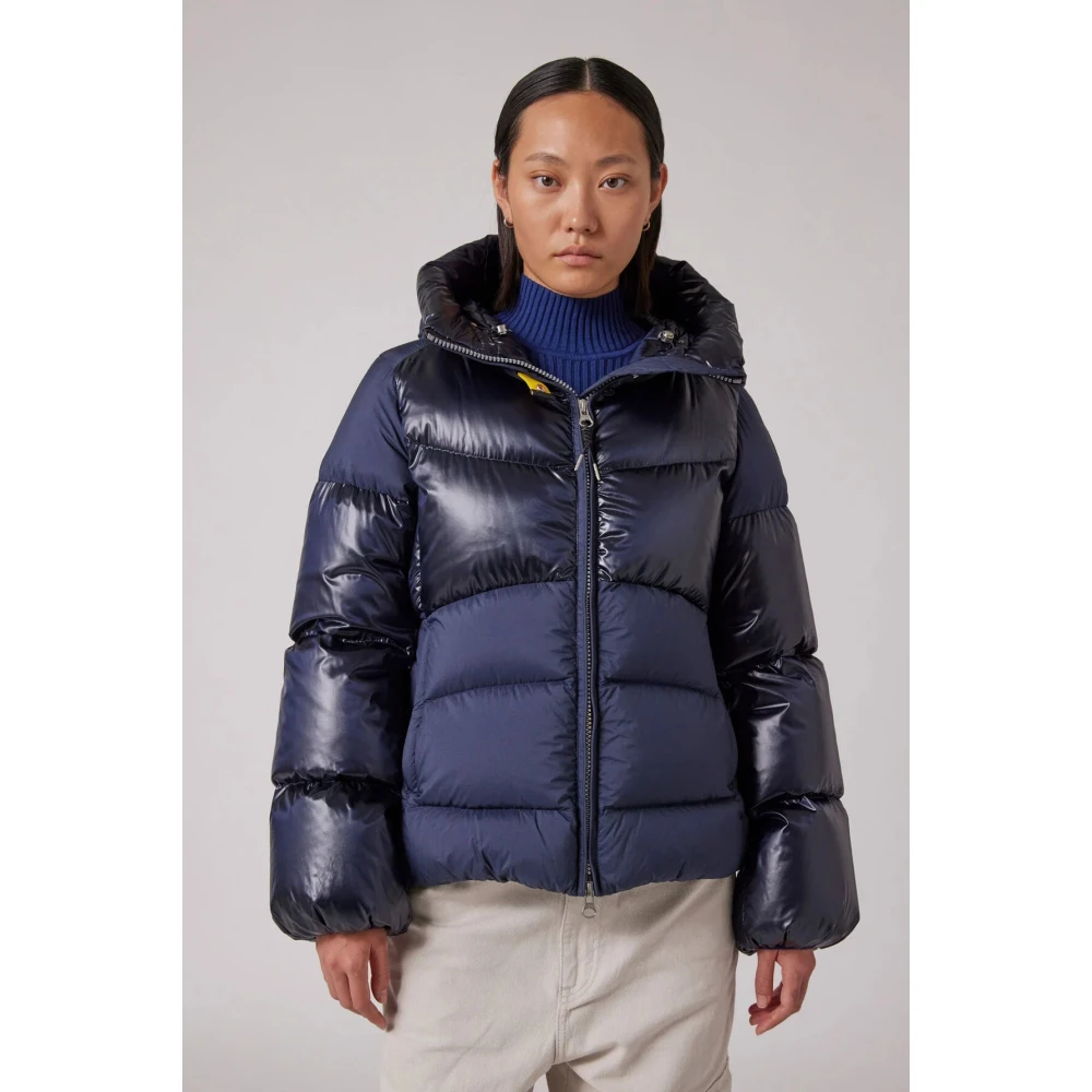 Parajumpers Kort Donkerblauw Donsjack Blue Dames