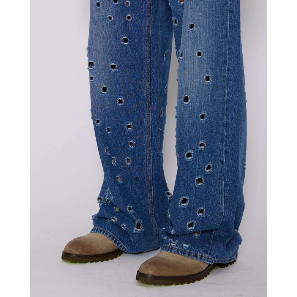John Richmond Loose-fit Jeans Blue Heren