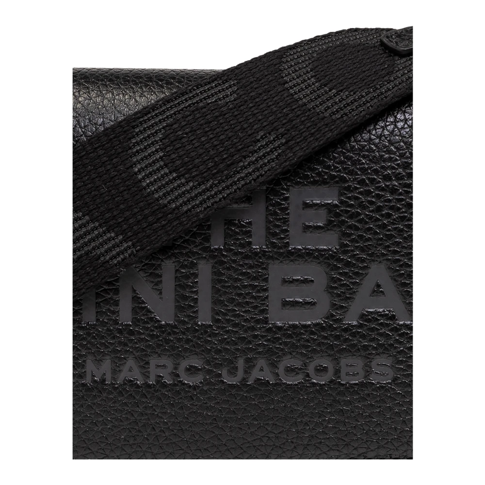 Marc Jacobs De Mini Bag leren schoudertas Black Dames