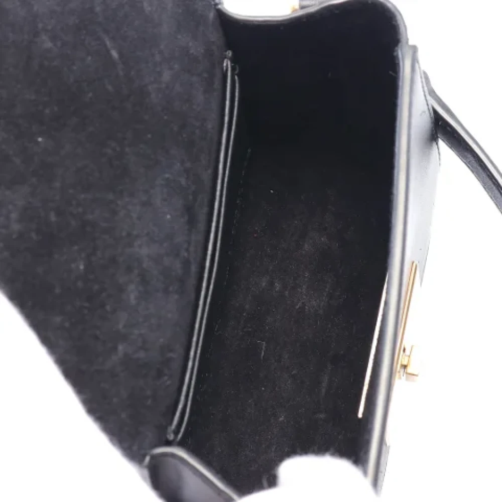 Yves Saint Laurent Vintage Pre-owned Leather shoulder-bags Black Dames