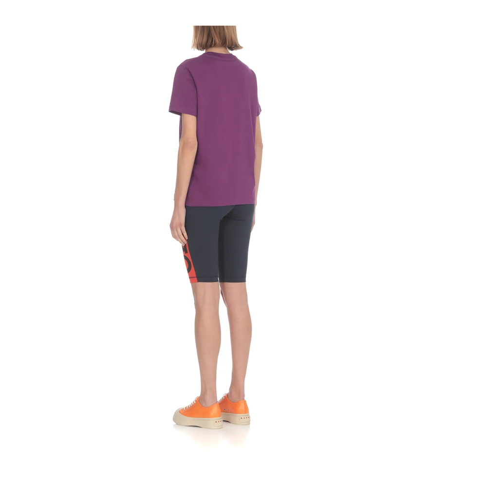 Kenzo Stijlvolle Paarse Katoenen T-shirt voor Vrouwen Purple Dames