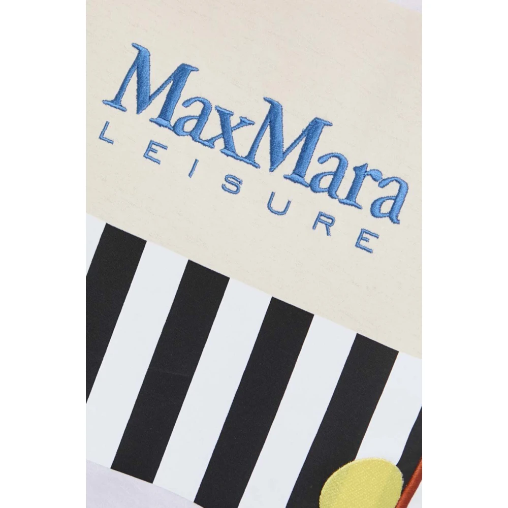 Max Mara Witte Obliqua Shirt White Dames