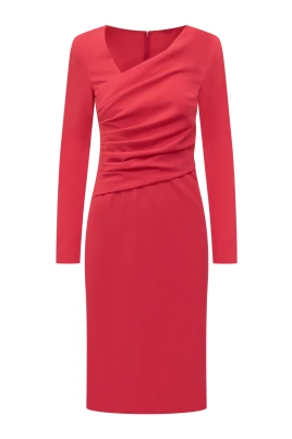 Milano Stitch Crossover Dress