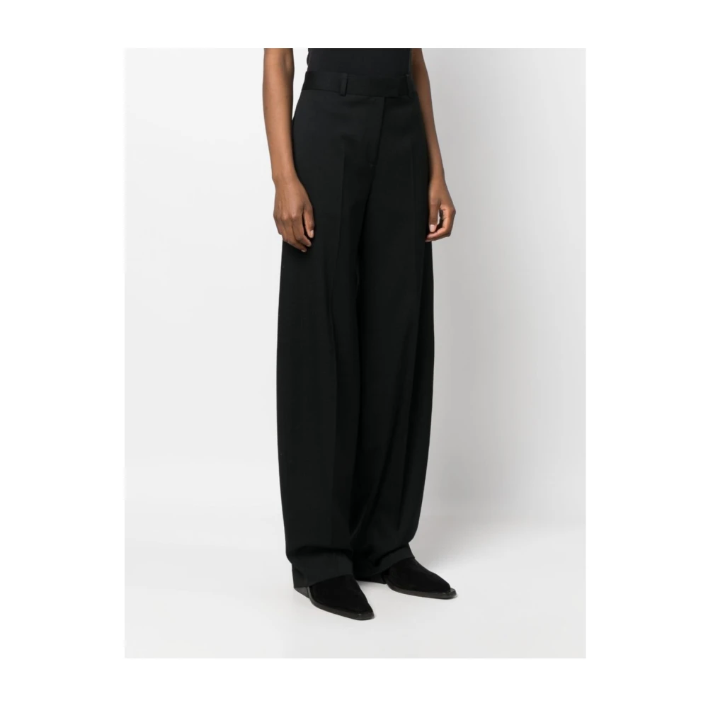 The Attico 237Wcp43-W041 Cropped Broek Black Dames
