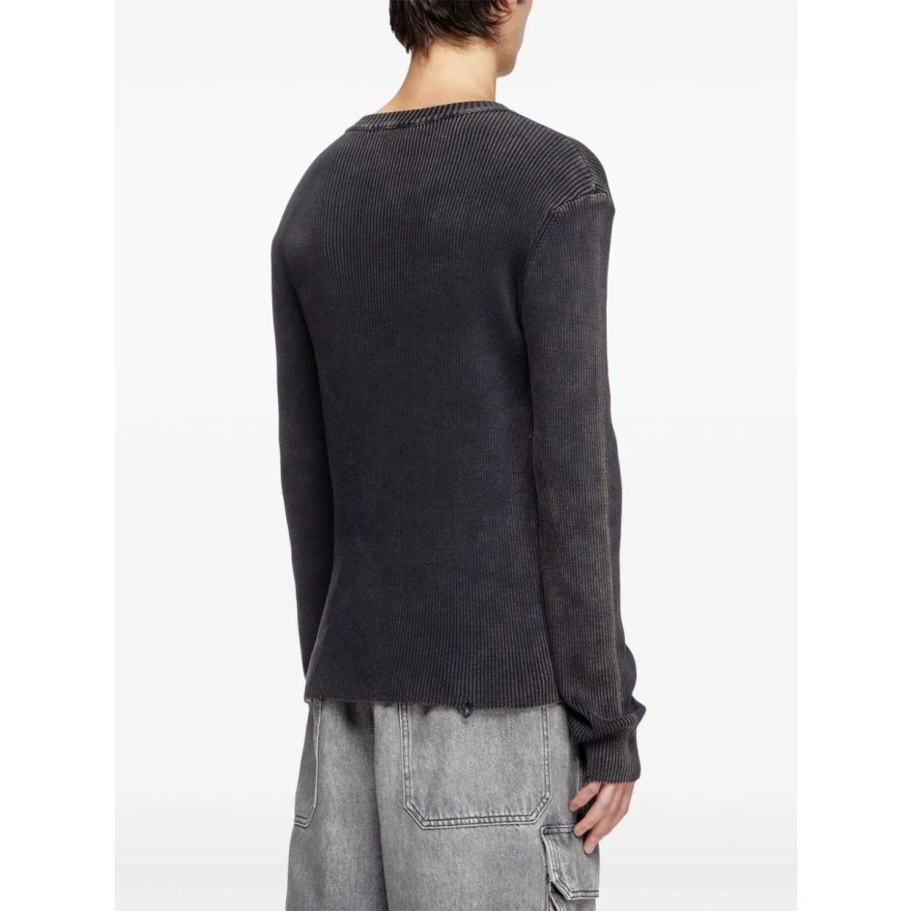 Diesel Zwarte Sweater Collectie Black Heren