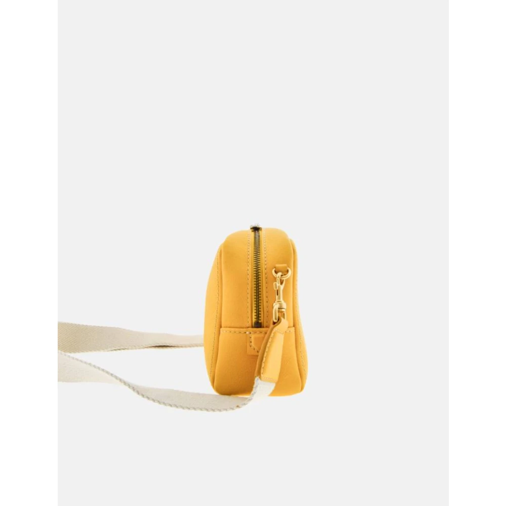Carolina Herrera Crossbody tas met Blazon stiksels Yellow Dames