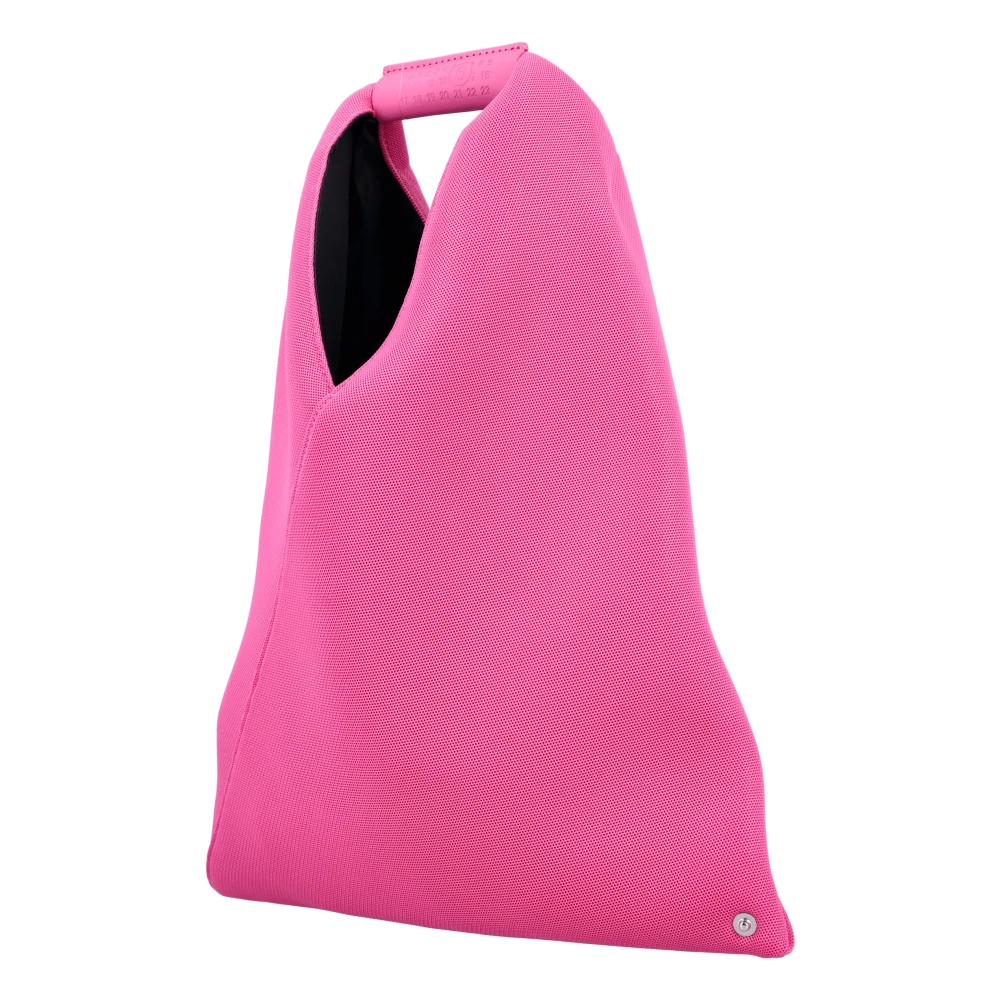MM6 Maison Margiela Kleine Japanse Mesh Tas Pink Dames
