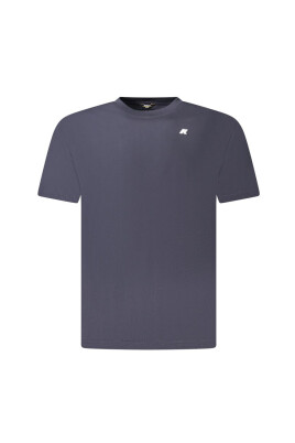 t-shirt-homme-en-coton-bleu