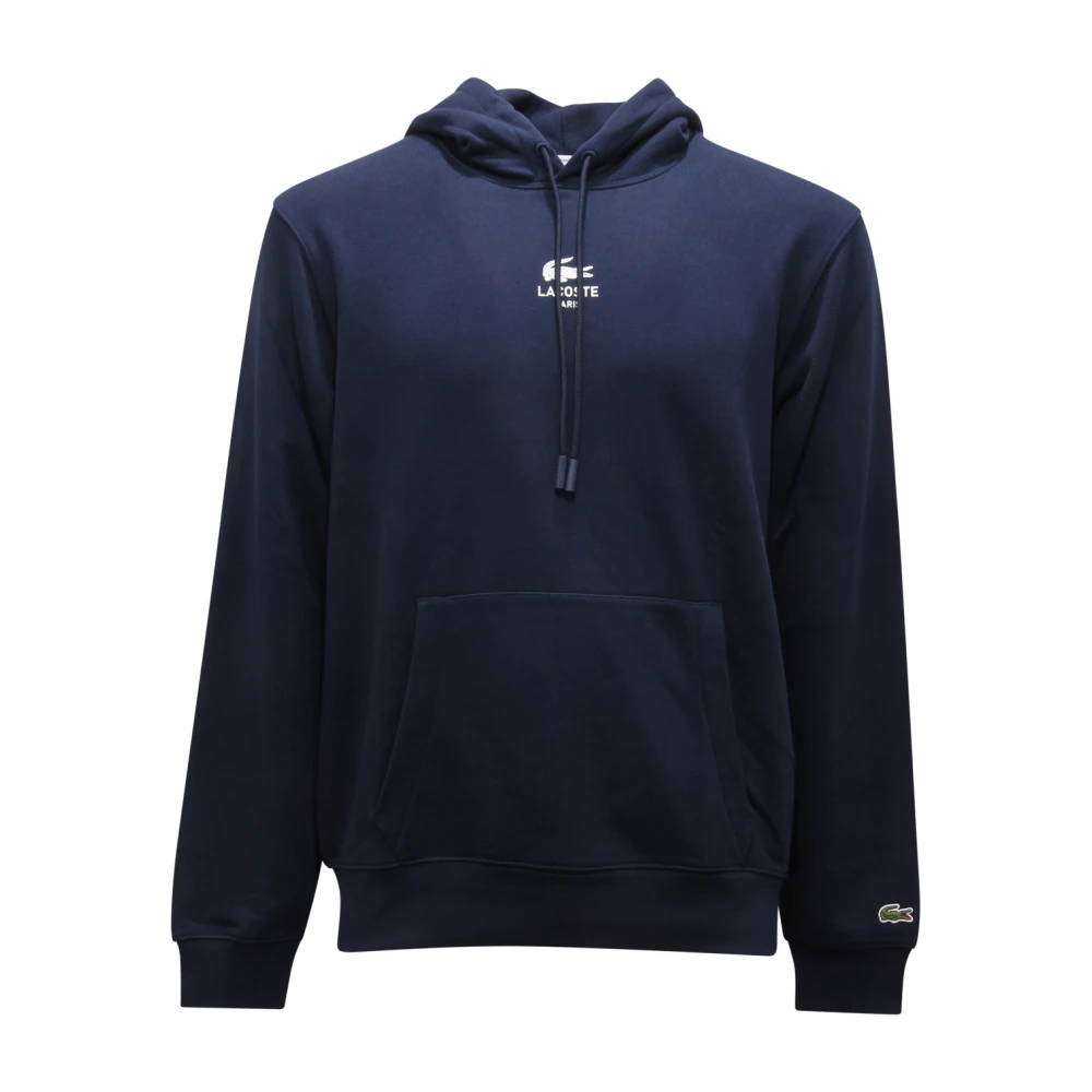 Lacoste Men's Blue Sh2740 Felpa Classic Fit Sweatshirt