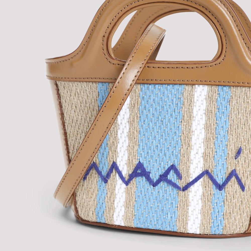 Marni Opal Lily White Tropicalia Micro Hanger Multicolor Dames