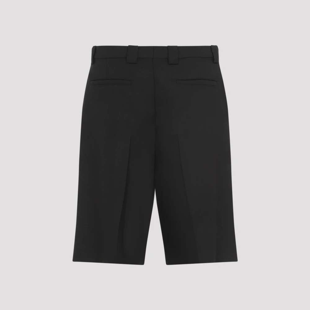 Gucci Wollen Twill Short Black Heren