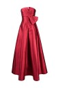 robe-rouge-sans-bretelles-avec