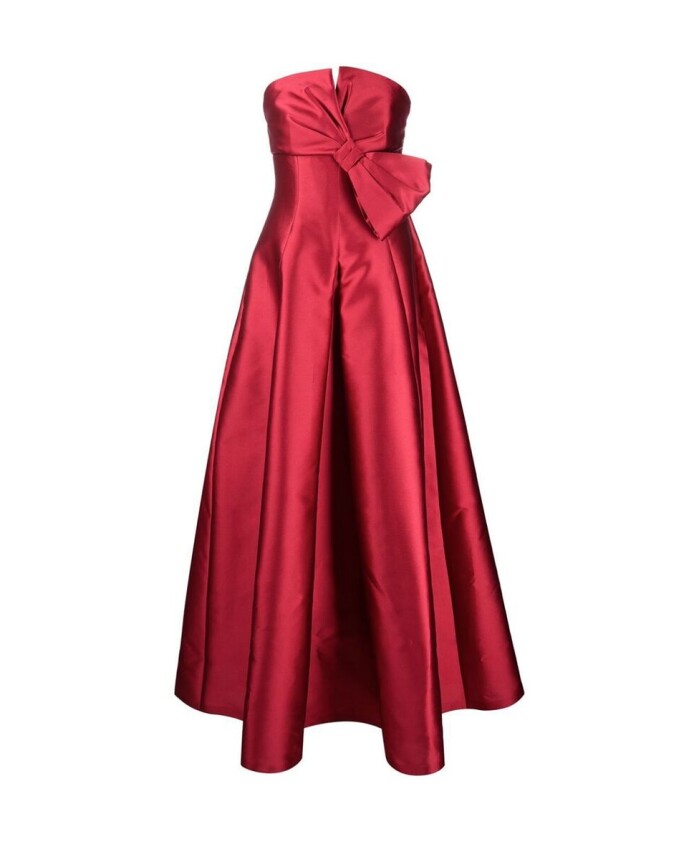 robe-rouge-sans-bretelles-avec