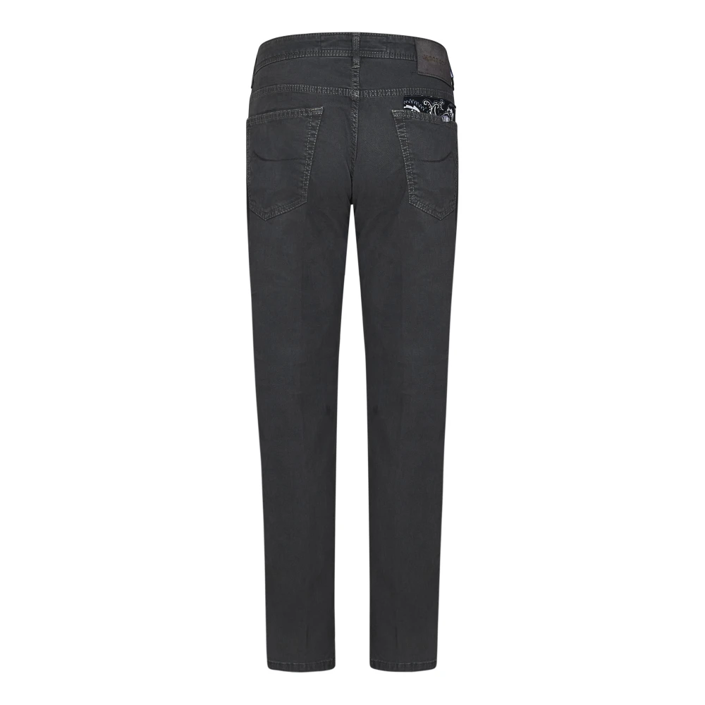 Jacob Cohën Grijze Slim Fit Jeans Aw24 Gray Heren