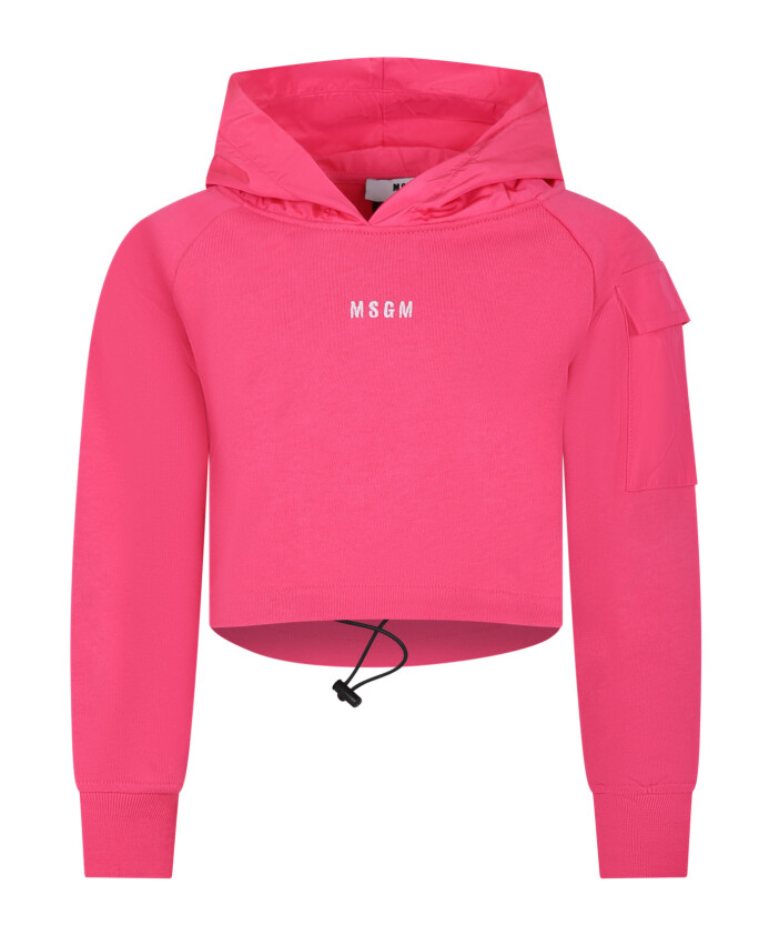 sweat-a-capuche-fuchsia-avec-poche-a-rabat